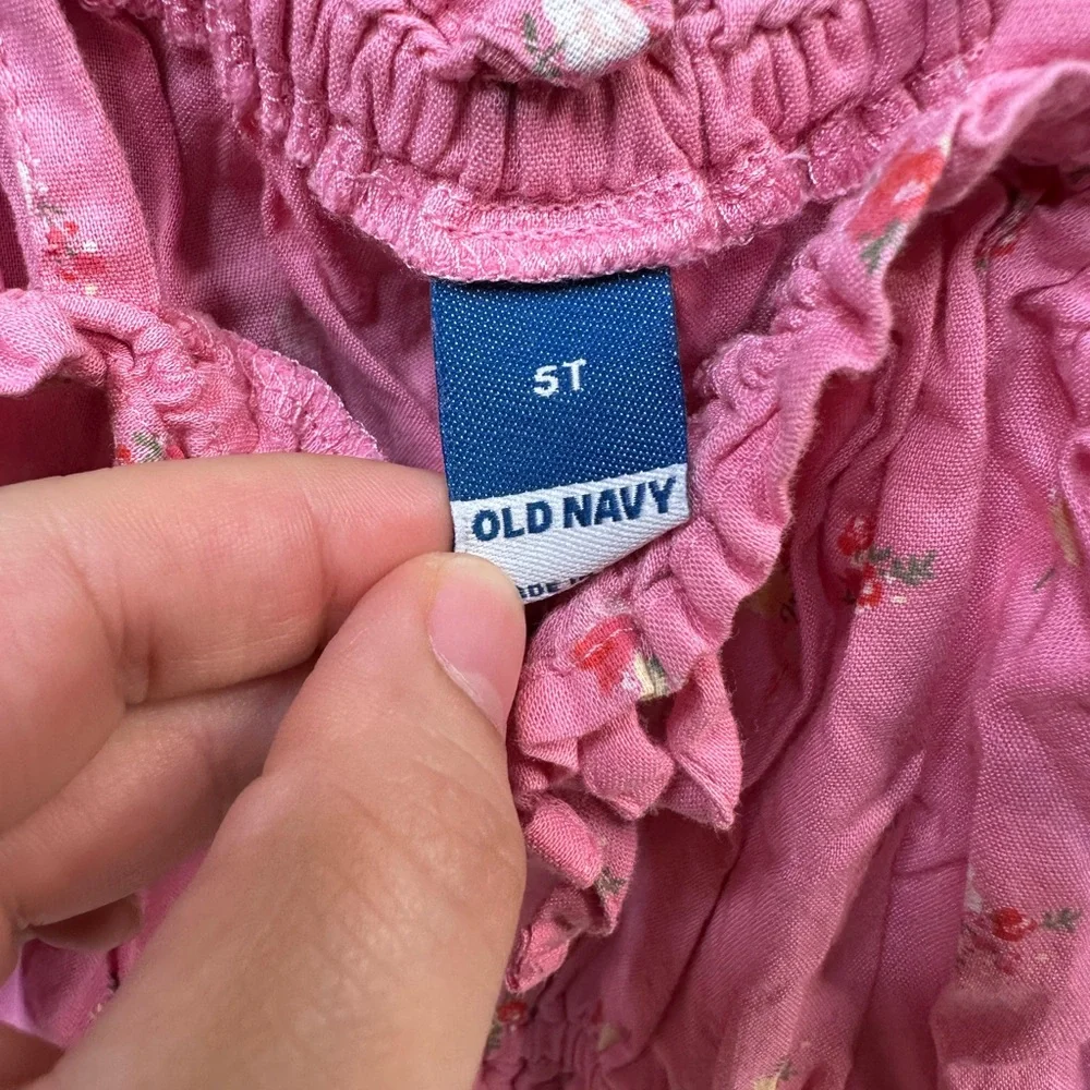 Pink Floral Kids‎ Top